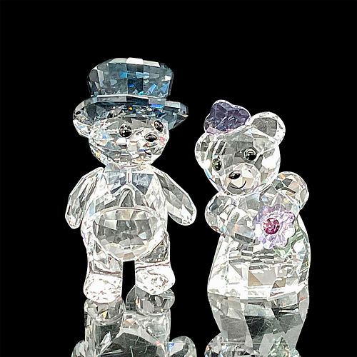 PAIR OF SWAROVSKI CRYSTAL FIGURINE  38f13a