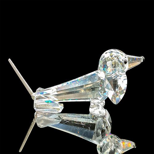 SWAROVSKI CRYSTAL FIGURINE DACHSHUND 38f146