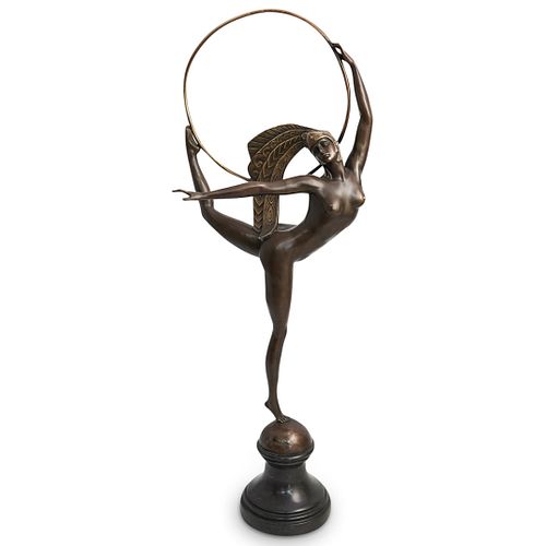 J P MORANTE BRONZE HOOP DANCERDESCRIPTION  38f166