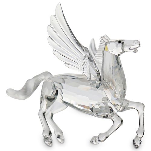 SWAROVSKI CRYSTAL PEGASUS FIGURINEDESCRIPTION: