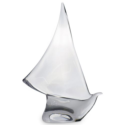 VILEA CRYSTAL SAILBOAT STATUEDESCRIPTION  38f2d0