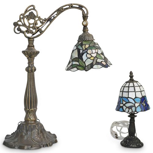  2 PC TIFFANY STYLE TABLE LAMPSDESCRIPTION  38f300