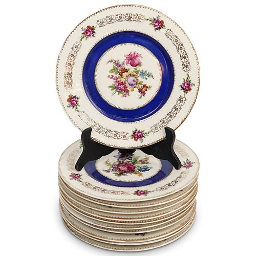 (11PC) CZECHOSLOVAKIA PORCELAIN