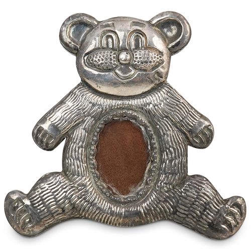 STERLING SILVER TEDDY BEAR FRAMEDESCRIPTION  38f33c