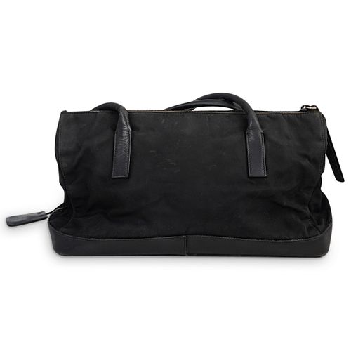 PRADA BLACK NYLON HANDBAGDESCRIPTION: