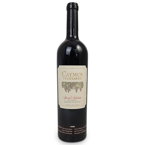 1990 CAYMUS VINEYARDS RED WINE 38f3a6