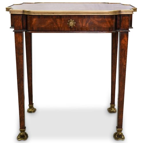 THEODORE ALEXANDER MAHOGANY TABLEDESCRIPTION  38f3ff