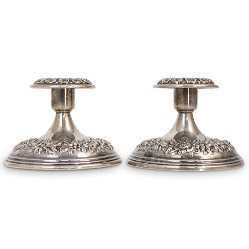 S. KIRK AND SON STERLING SILVER CANDLE