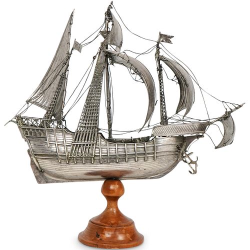 CONTINENTAL SILVER SHIP MODEL OF 38f461