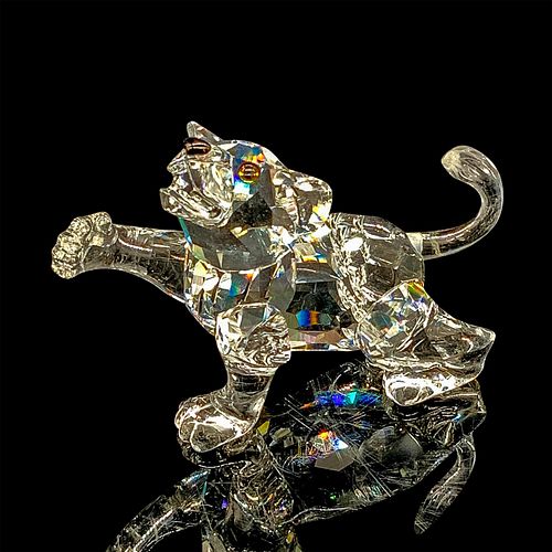 SWAROVSKI CRYSTAL FIGURINE, LION CUBPart