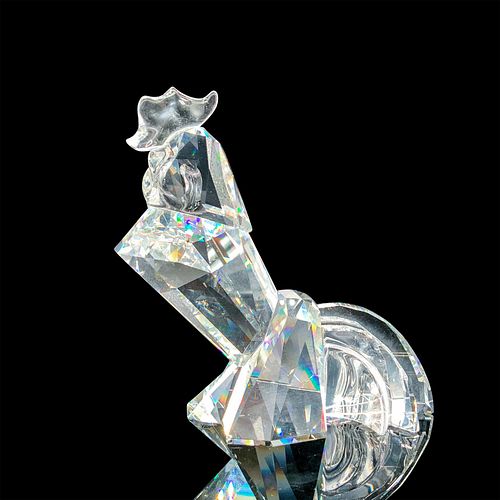 SWAROVSKI CRYSTAL FIGURINE, THE ROOSTERDepicts
