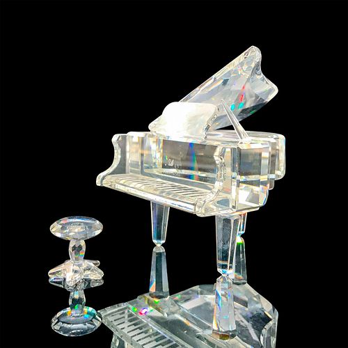 SWAROVSKI CRYSTAL FIGURINE, GRAND PIANO