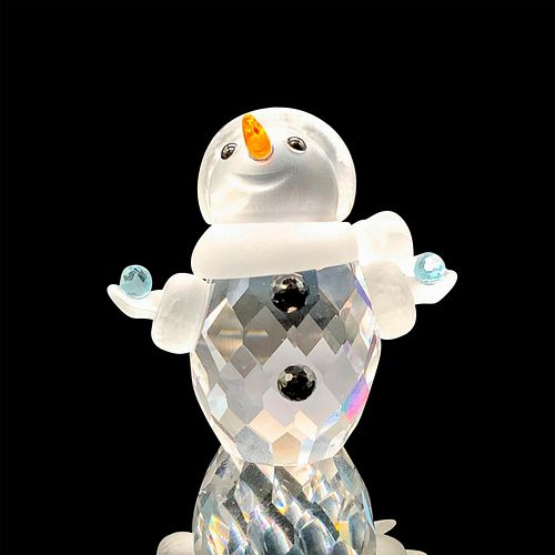 SWAROVSKI CRYSTAL FIGURINE, LITTLE SNOWMANA