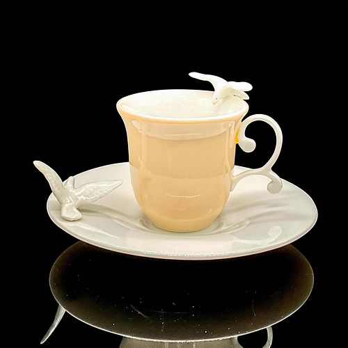 DOVE CUP WITH SAUCER 6043 LLADRO 38f5fc