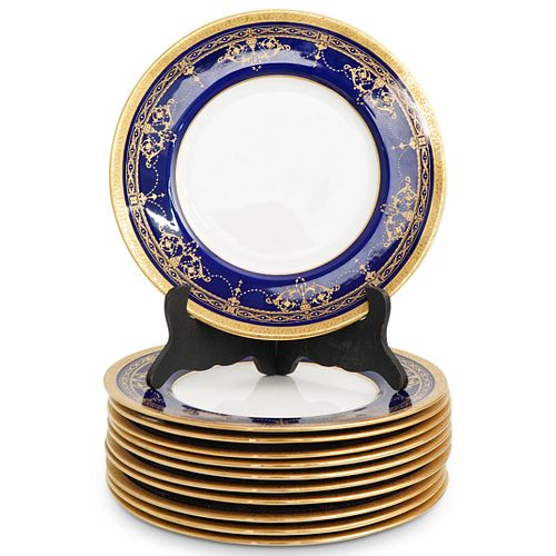 (11PC) MINTON PORCELAIN DINNER