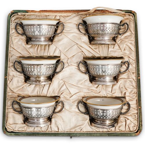  6 PC ANTIQUE LENOX PORCELAIN 38f6ba