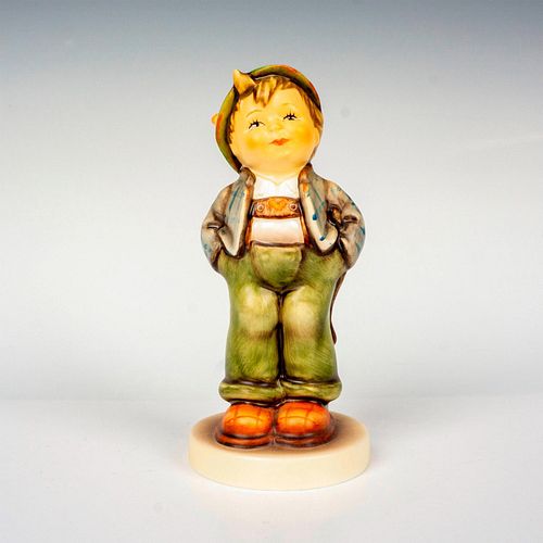 GOEBEL HUMMEL FIGURINE, HELLO WORLDHand