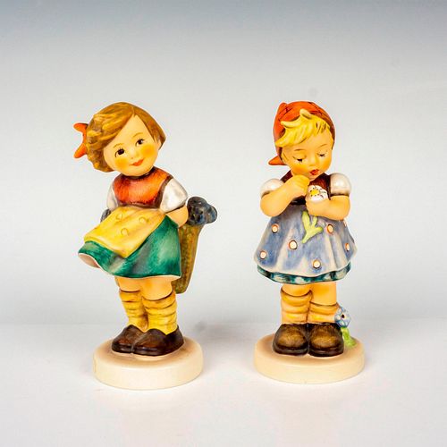 2PC GOEBEL HUMMEL FIGURINES BASHFUL 38f6ee