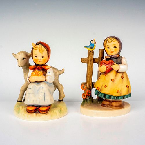 2PC GOEBEL HUMMEL FIGURINES GOOD 38f704