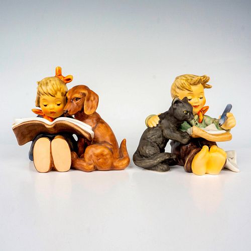 2PC GOEBEL HUMMEL FIGURINES PROUD 38f713