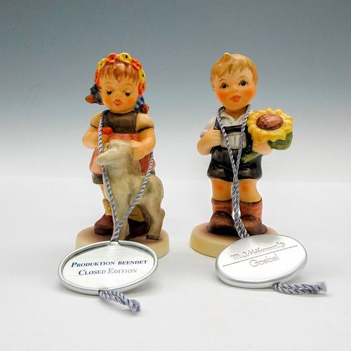 2PC GOEBEL HUMMEL PORCELAIN FIGURINE  38f715