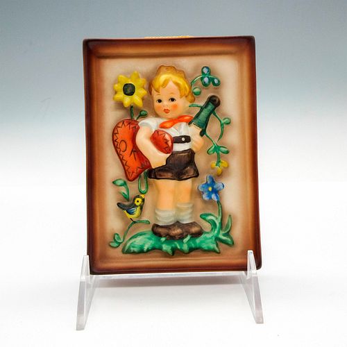 GOEBEL HUMMEL PORCELAIN PLAQUE, VALENTINE