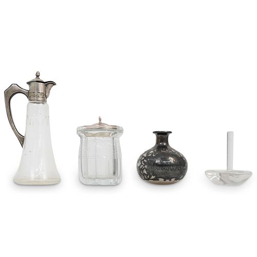 (4 PC) GLASS GROUPING SETDESCRIPTION: