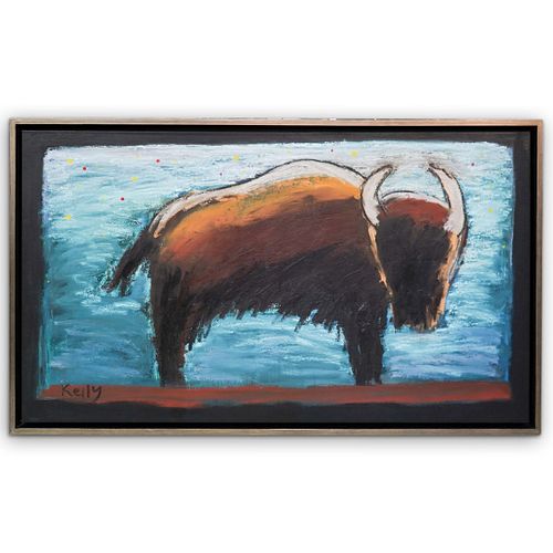 KELLY MOORE AMERICAN OIL ON CANVASDESCRIPTION  38f76c