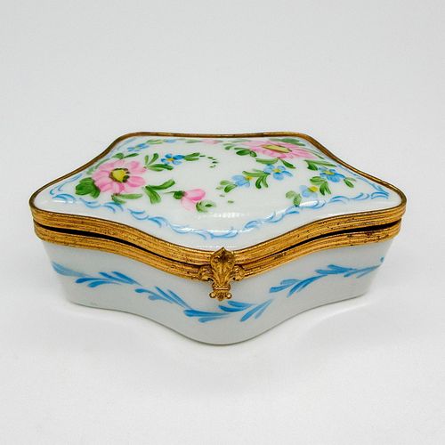 LIMOGES PEINT MAIN PORCELAIN TRINKET 38f7e4