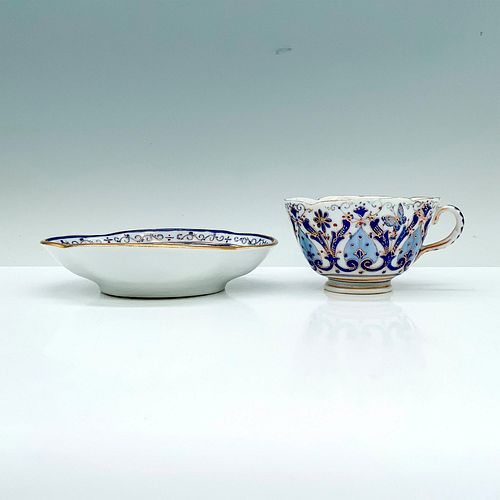 2PC ROYAL VIENNA TEACUP AND SAUCER