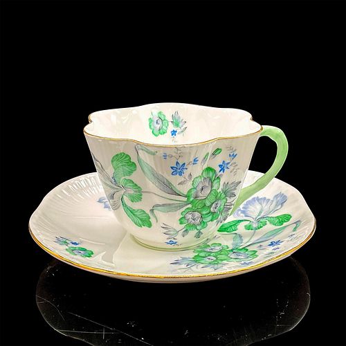 2PC SHELLEY ENGLAND CUP AND SAUCER  38f899