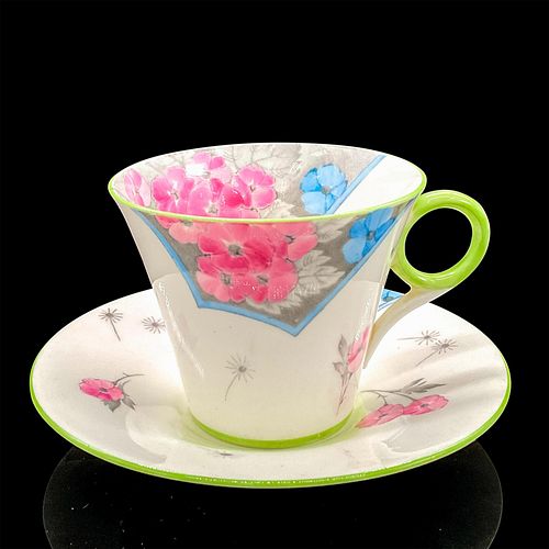 2PC SHELLEY ENGLAND DEMITASSE CUP