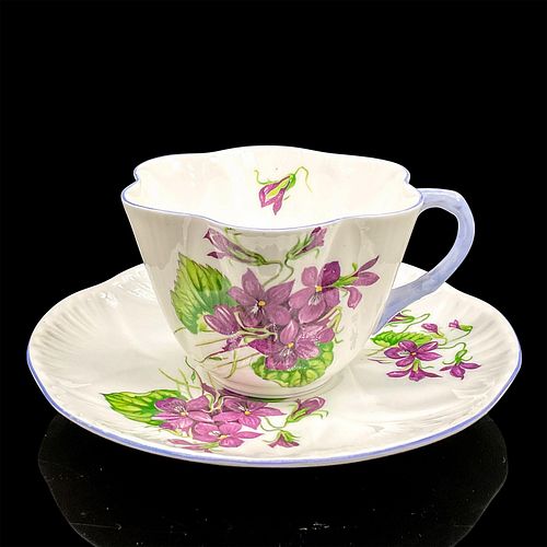 2PC SHELLEY ENGLAND CUP AND SAUCER  38f89e