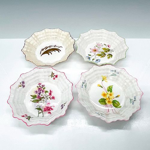 4PC SHELLEY FINE BONE CHINA, SWEET