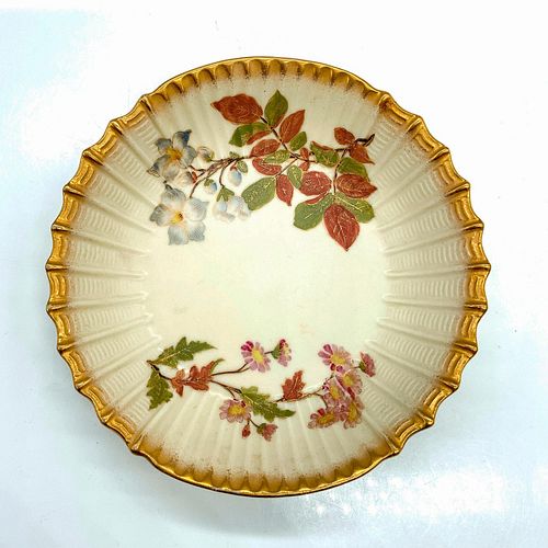 ROYAL WORCESTER FLORAL HAND PAINTED 38f8d5