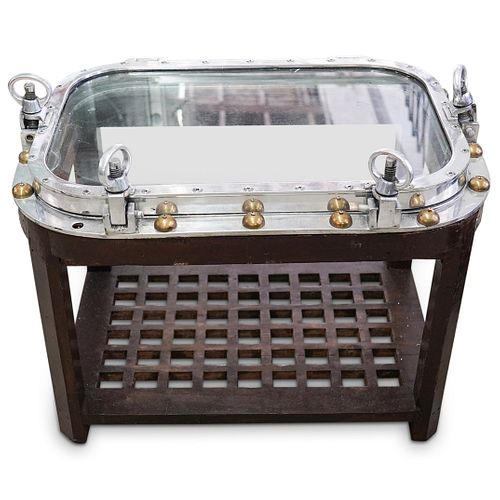 PORTHOLE TABLE - OVALDESCRIPTION: