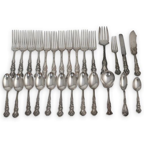  27PC ROGERS MISC SILVERPLATE 38f99b