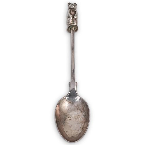 CHINESE SILVER PANDA SPOONDESCRIPTION: