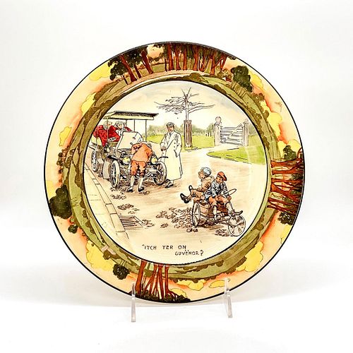 ROYAL DOULTON MOTORING SERIES PLATE,