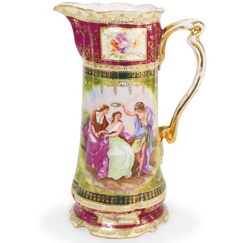 ROYAL VIENNA PORCELAIN PITCHERDESCRIPTION  3922b8