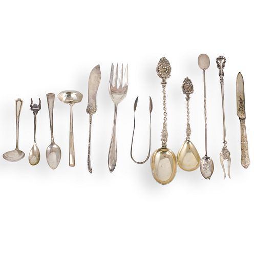 (12 PC) CONTINENTAL STERLING FLATWAREDESCRIPTION: