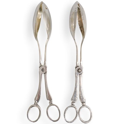 TWO SILVER PLATED UTENSILSDESCRIPTION  3922d8