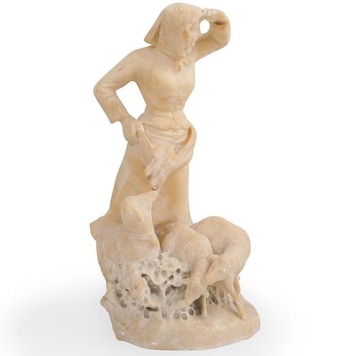 19TH CENT CONTINENTAL ALABASTER 3922f0