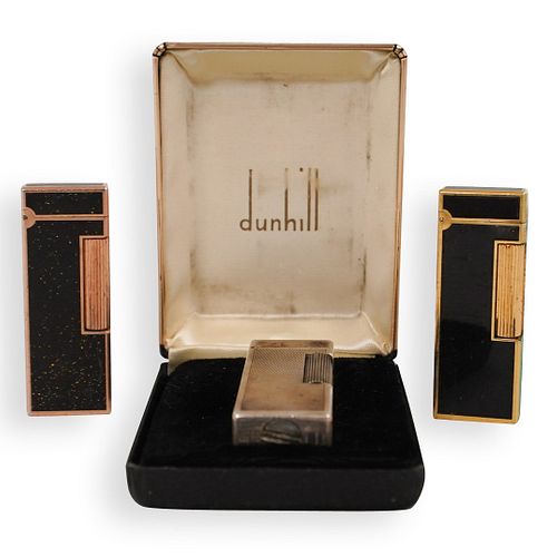 (3 PC) DUNHILL LIGHTER GROUPINGDESCRIPTION: