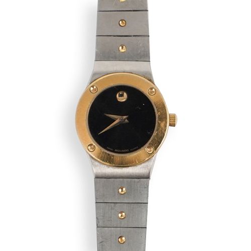 MOVADO LADIES TWO TONE WATCHDESCRIPTION  3924b0