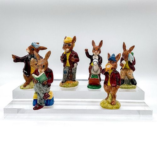 6PC ROYAL DOULTON FIGURINES BUNNYKINSIncludes 39256e