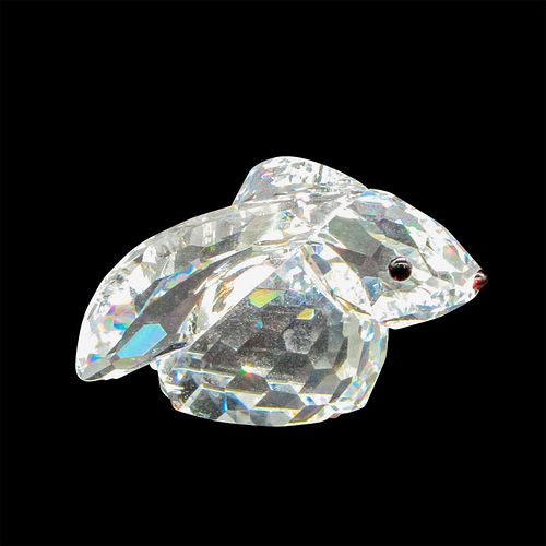 SWAROVSKI CRYSTAL FIGURINE, RABBIT WITH