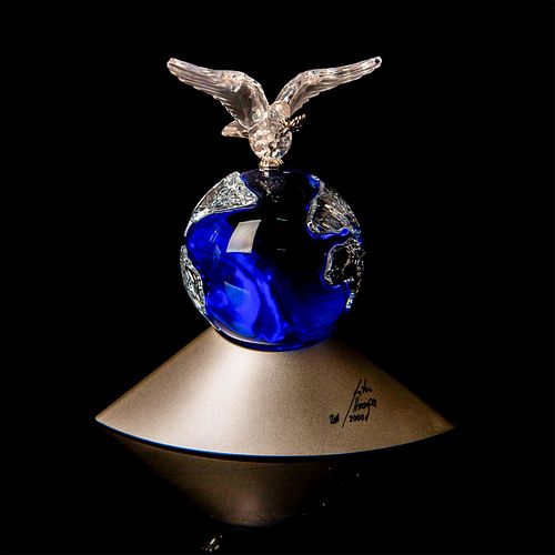 SWAROVSKI CRYSTAL FIGURINE, PLANET