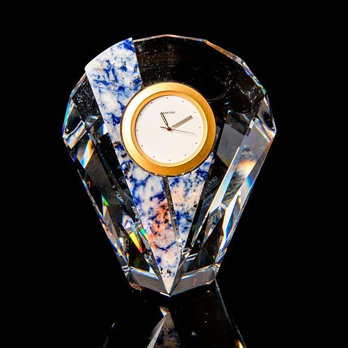 SWAROVSKI SELECTION CRYSTAL TABLE CLOCK,