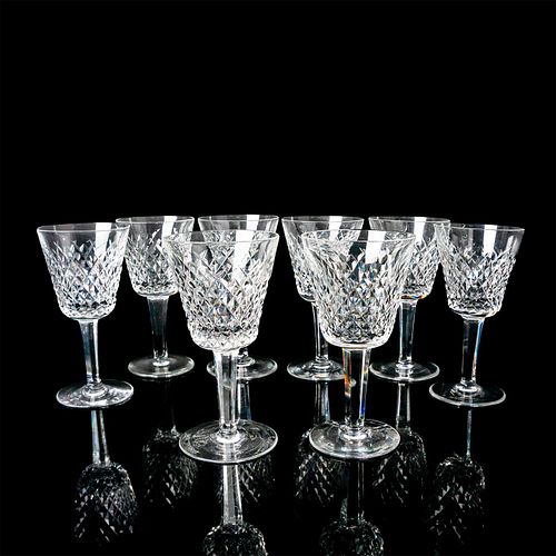 8PC WATERFORD CRYSTAL WATER GOBLETSSet 392652